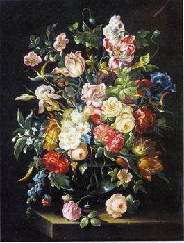 unknow artist Floral, beautiful classical still life of flowers 010 Sweden oil painting art